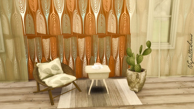 Sims 4 7 Modern Wallpapers at Mandarina’s Sim World