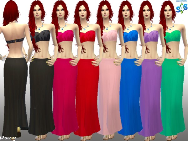 Sims 4 Piper hippie outfits by RedDany at Dany’s Blog
