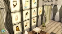 10 Owls Paintings at Mandarina’s Sim World