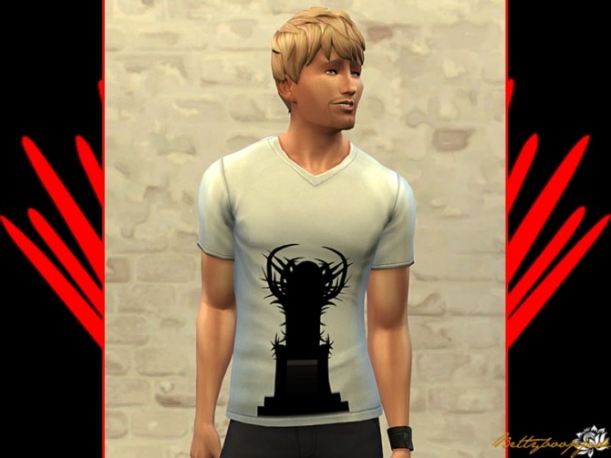 Sims 4 GAME OF THRONES shirts by Bettyboopjade at Sims Artists