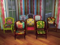 Base game chair recolors at Simpothecary
