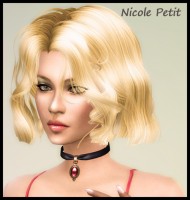 Nicole PETIT by Mich-Utopia at Sims 4 Passions