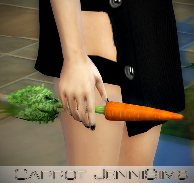 Sims 4 Carrot new mesh at Jenni Sims