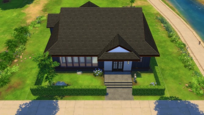 Sims 4 Japanese style house #20 by Masaharu777 at Mod The Sims