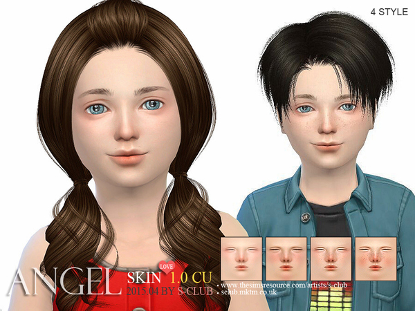 Sims 4 HS Angel skintone CU 1.0 by S Club at TSR