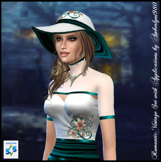 Sims 4 Romantic Vintage Set + Necklace at Amberlyn Designs