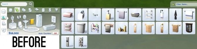 Sims 4 Reorganized Catalog at Fake Houses Real Awesome