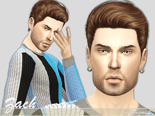Sims 4 Zach by TugmeL at TSR