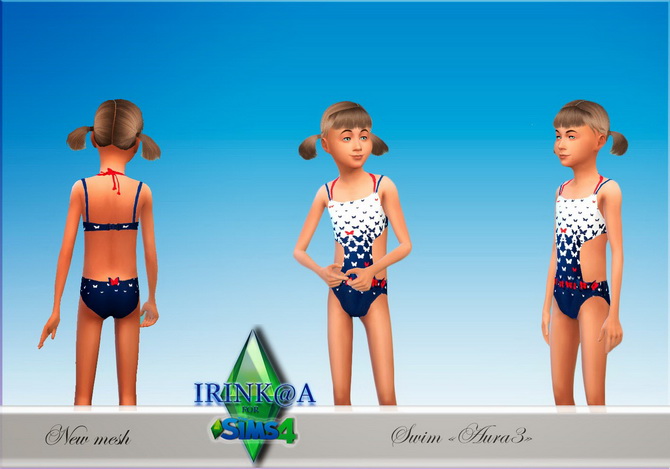 Sims 4 Aura swim set at Irinka