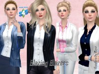 Blazing Blazers by mayasims at Mod The Sims
