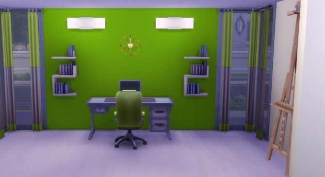 Sims 4 Modern Wall Clock at 19 Sims 4 Blog