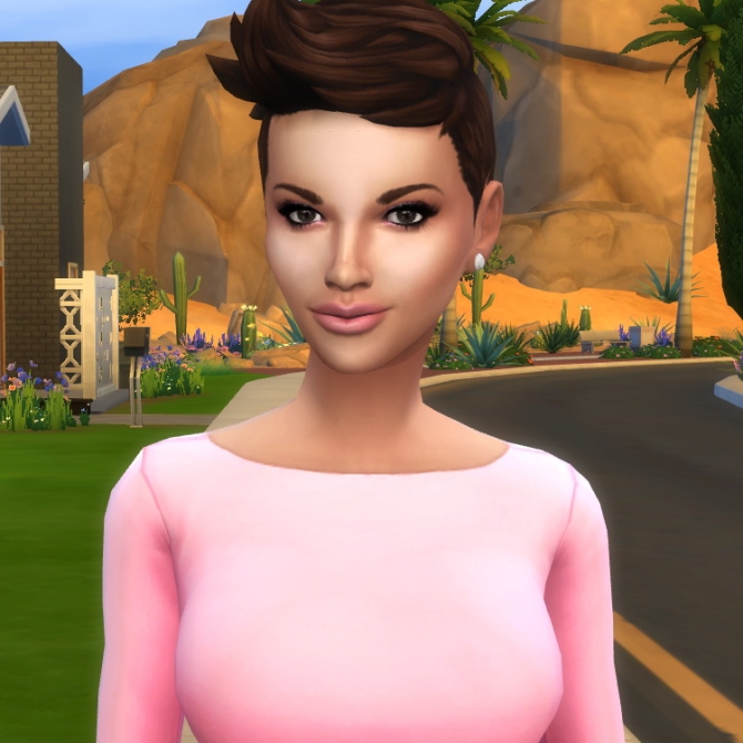 Sims 4 Halle Berry by Selena at Sims 4 Celebrities