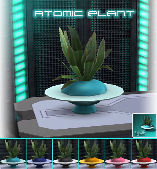 Sims 4 Atomic Decor conversion at Soloriya
