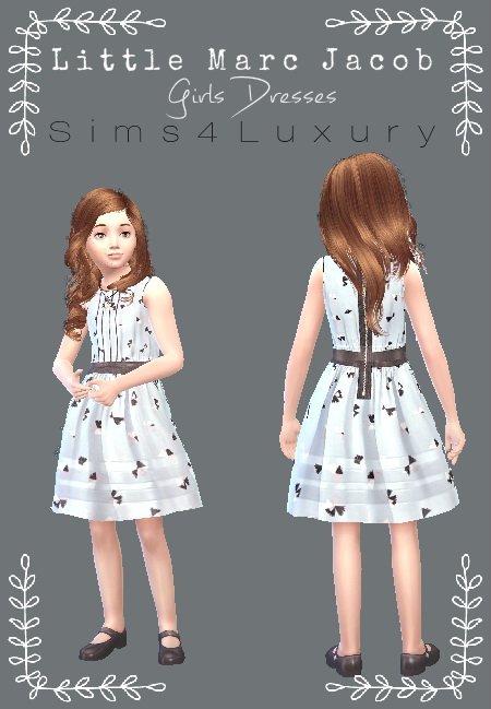 Sims 4 Dresses for girls at Sims4 Luxury