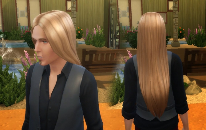 Sims 4 Dream Hair version2 for males at My Stuff