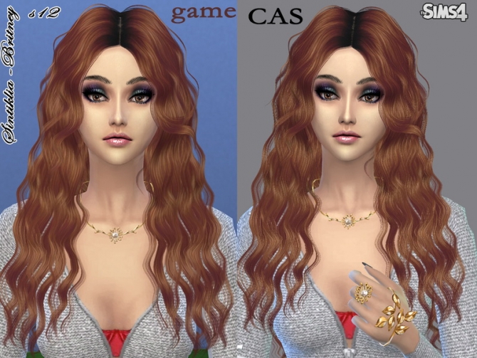Sims 4 Hair s12 Britney by Sintiklia at TSR