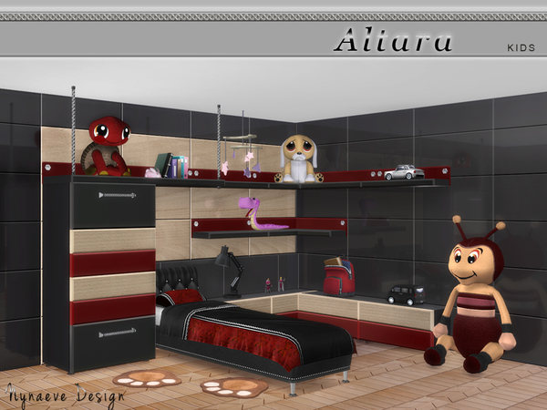 Sims 4 Altara Kids room by NynaeveDesign at TSR
