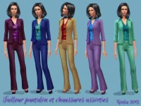 PROFESSIONAL AND CHIC suit by Koelia at Sims Artists