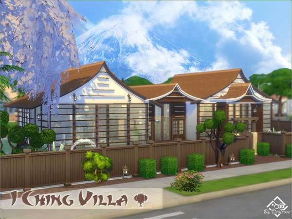 Sims 4 I ching Villa by Devirose at TSR