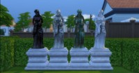 The Sims 2 Sculptures set by AdonisPluto at Mod The Sims