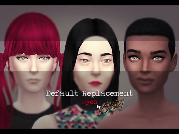 Sims 4 Default Replacement Skintone Eyes by Stefizzi at TSR
