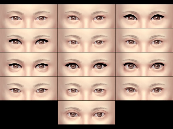 Sims 4 Default Replacement Skintone Eyes by Stefizzi at TSR