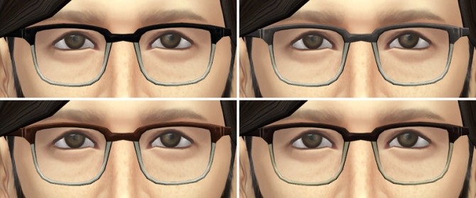 Sims 4 Eyeglasses N4 at Rusty Nail