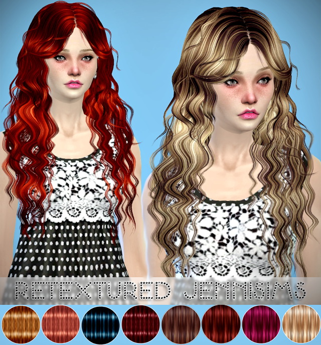 Sims 4 MaySims Hairs Converted Retexture at Jenni Sims