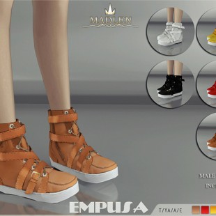 Madlen Ambrogio Shoes by MJ95 at TSR » Sims 4 Updates