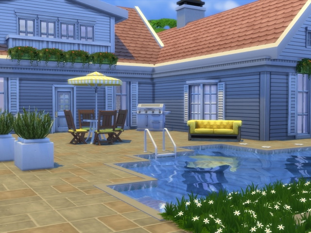 Sims 4 Blusstal house by Oldbox at All 4 Sims