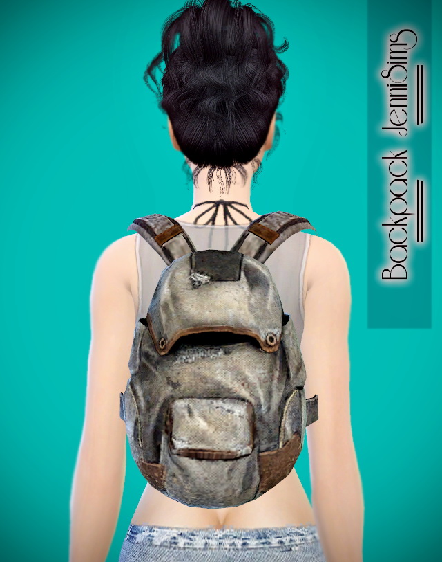 Sims 4 Handbag, Headphones and Backpack at Jenni Sims