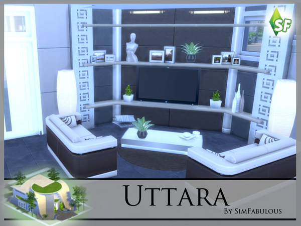Sims 4 Uttara house by SimFabulous at TSR