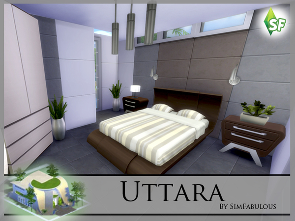 Sims 4 Uttara house by SimFabulous at TSR