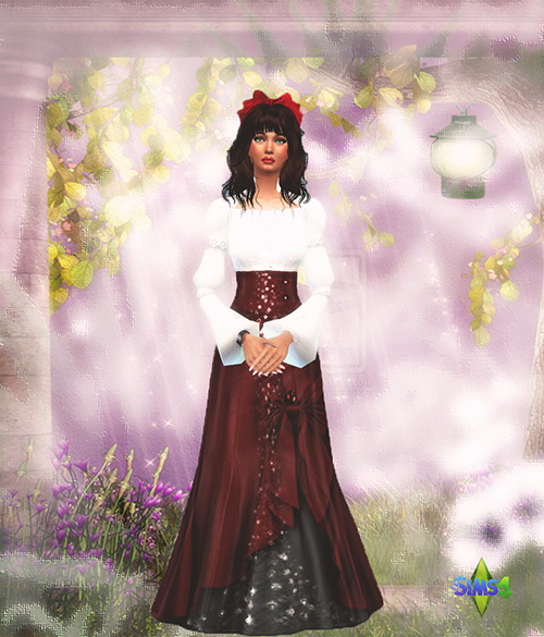 Sims 4 Marcelline Polie by Mich Utopia at Sims 4 Passions