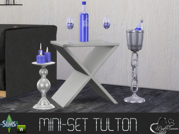 Sims 4 MiniSet Tulton by BuffSumm at TSR