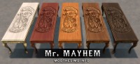 Carved Reaper Table (Sons of Anarchy’s Table) by Mr. Mayhem at Mod The Sims