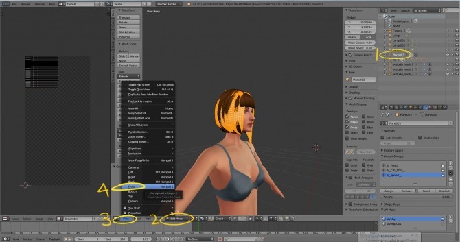 Sims 4 How to Unwrap the Second UV Map at Sims 4 Studio