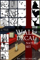 Wall Decal Nature Set at Marvin Sims