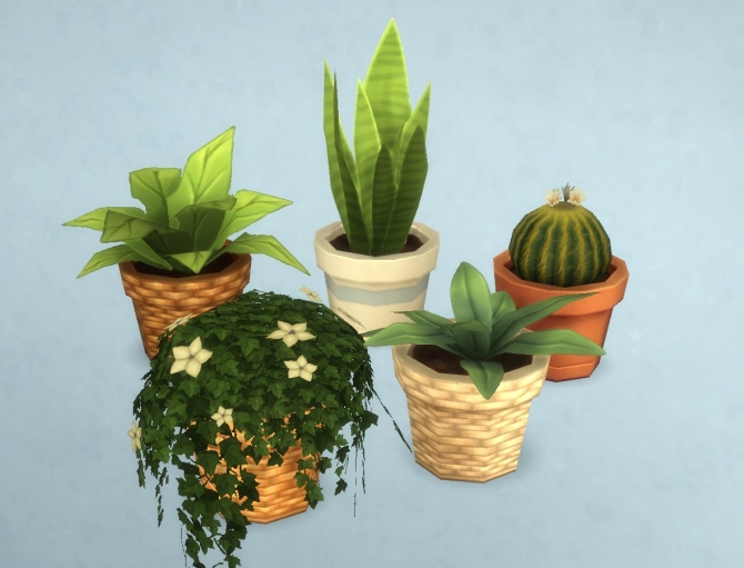 Sims 4 Modular Plants II by plasticbox at Mod The Sims