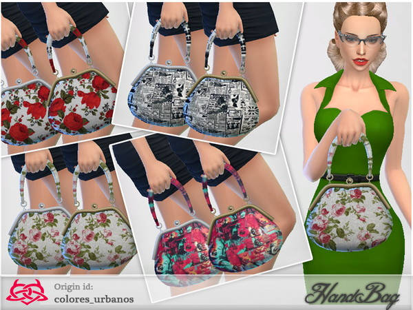 Sims 4 Handbag 3 by Colores Urbanos at TSR
