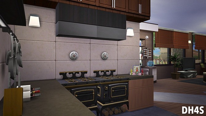 Sims 4 397 Emerson Street, Seattle house by Samuel at DH4S