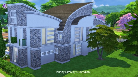 Sims 4 Wings of Wind house by Guardgian at Khany Sims