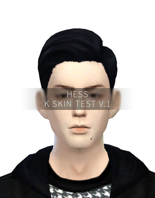Sims 4 K skin test v.1 at HESS