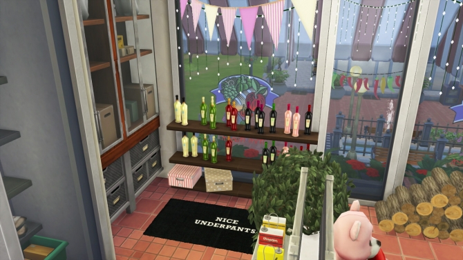 Sims 4 Grannys mini market at In a bad Romance