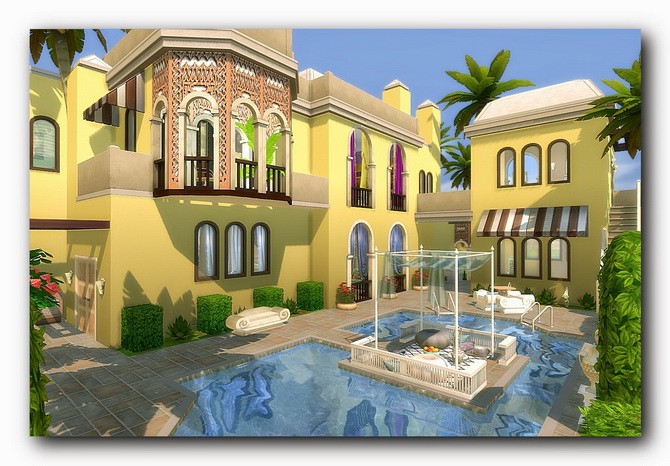 Sims 4 Sharmel house at Architectural tricks from Dalila