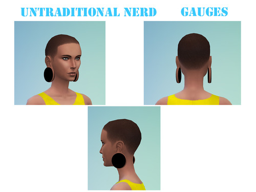 Sims 4 Gauges L size Collection at Untraditional NERD