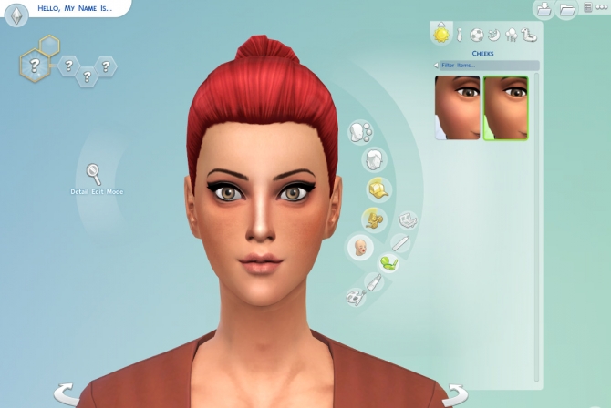 Sims 4 Simple and Sweet Contour by Bella666 at Mod The Sims