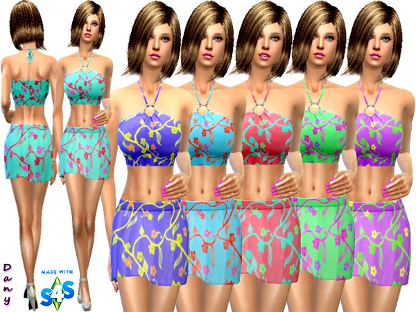 Sims 4 Minnie Short Dress at Dany’s Blog