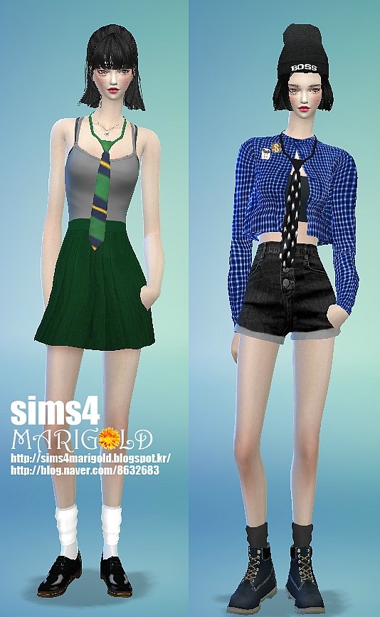 Sims 4 Tie