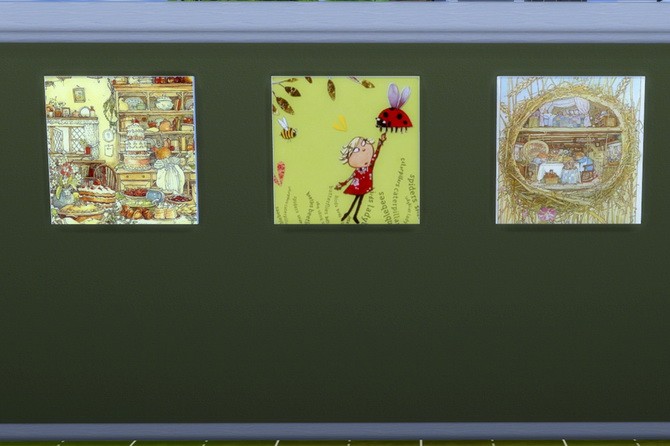 Sims 4 4 painting sets at Henrietta’s Sims